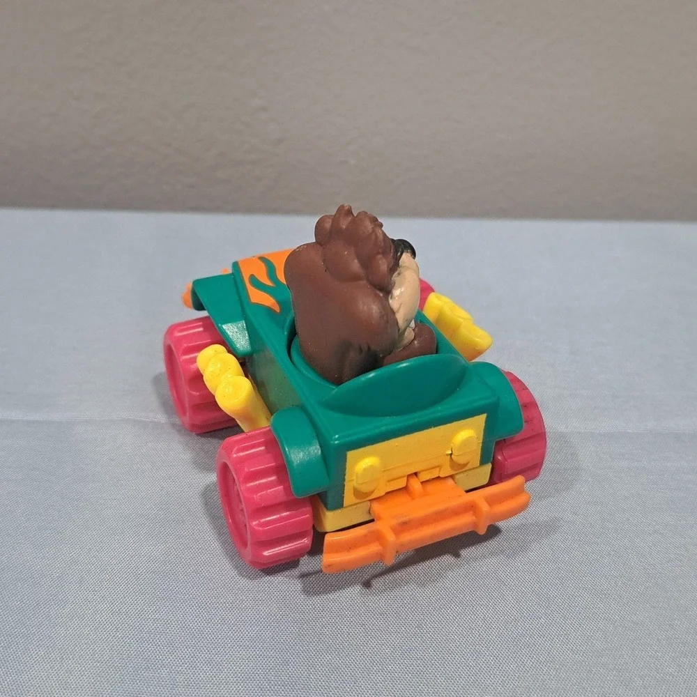 VTG 1992 Looney Tunes Taz Tasmanian Devil Monster Truck Toy Warner Bros 90s